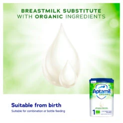 Aptamil 1 Organic First Baby Milk Formula From Birth -Health Care Store Aptamil Organic 1 First Baby Milk Formula From Birth 2