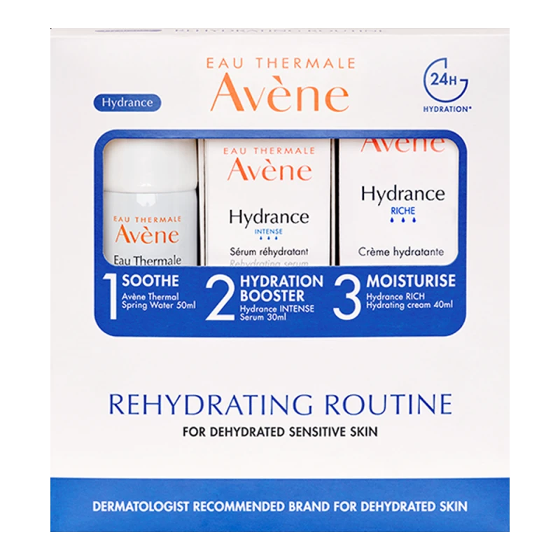 Avène Avene Hydrance Dehydrated Skin Routine Kit 3 Avène Avene Hydrance Dehydrated Skin Routine Kit
