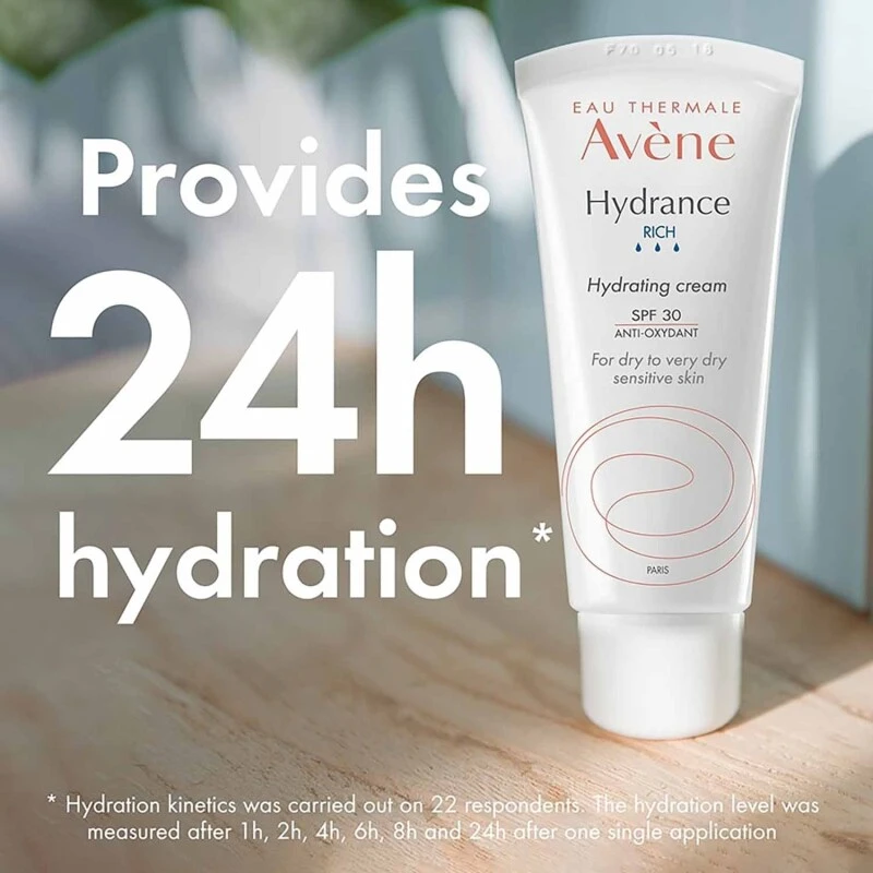 Avène Avene Hydrance Rich Hydrating Cream SPF30 4 Avène Avene Hydrance Rich Hydrating Cream SPF30 - Image 2
