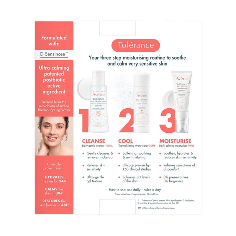 Avène Avene Tolerance 3 Step Moisturising & Calming Routine 5 Avène Avene Tolerance 3 Step Moisturising & Calming Routine - Image 3