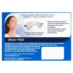 Breathe Right Nasal Strips Original Large 7 Breathe Right Nasal Strips Original Large -Health Care Store Breathe Right Nasal Strips Original Large Triple Pack 2