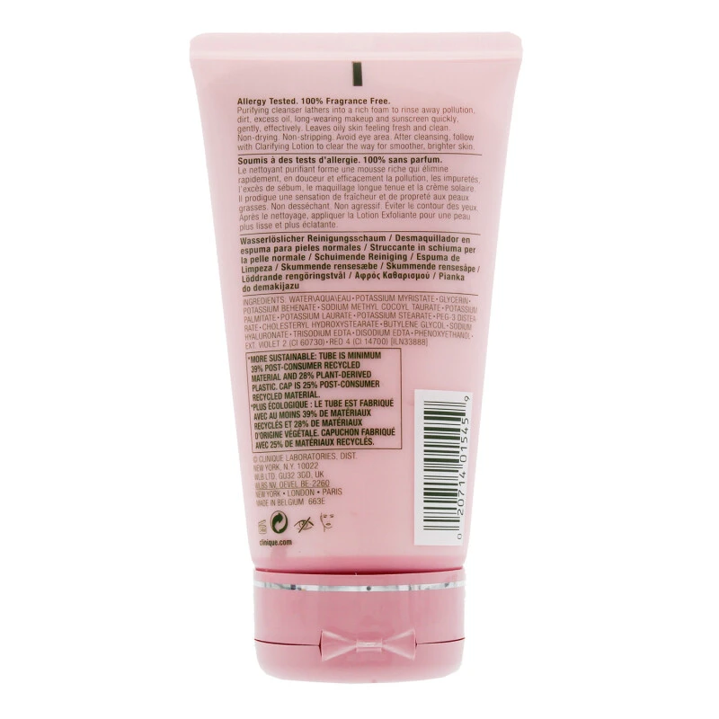Clinique All About Clean Rinse-Off Foaming Cleanser 4 Clinique All About Clean Rinse-Off Foaming Cleanser - Image 2