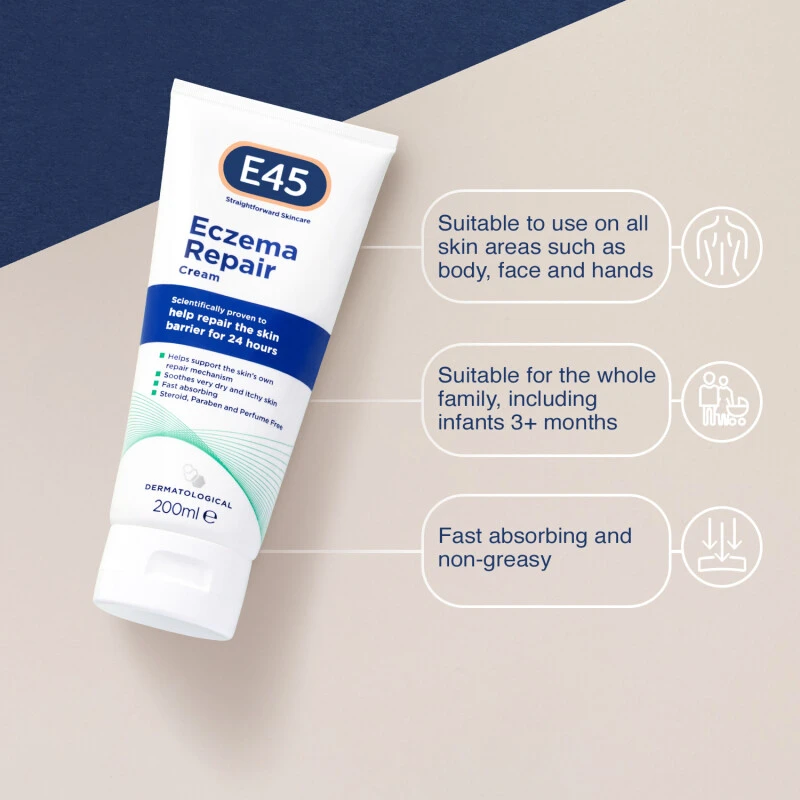 E45 Eczema Repair Cream 5 E45 Eczema Repair Cream - Image 3