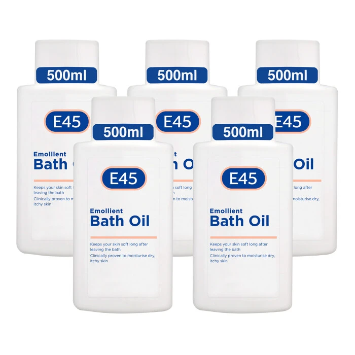 E45 Emollient Bath Oil 3 E45 Emollient Bath Oil