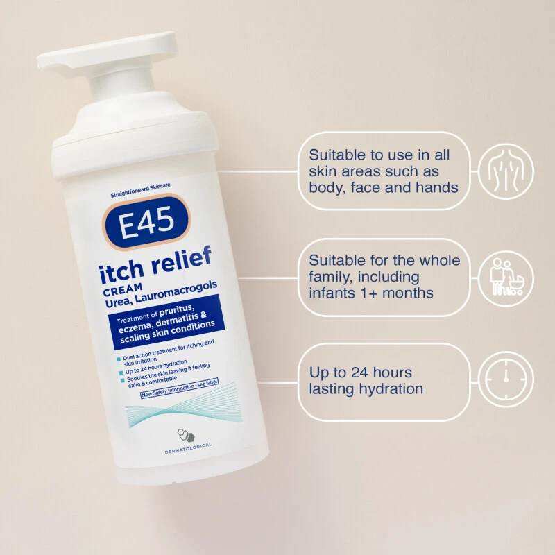 E45 Itch Relief Cream 5 E45 Itch Relief Cream - Image 3