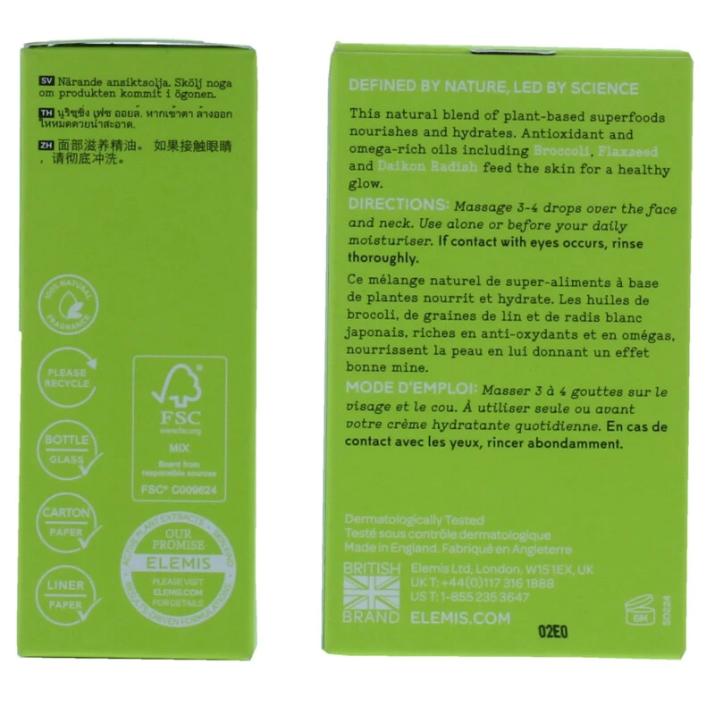 Elemis Superfood Facial Oil 4 Elemis Superfood Facial Oil - Image 2