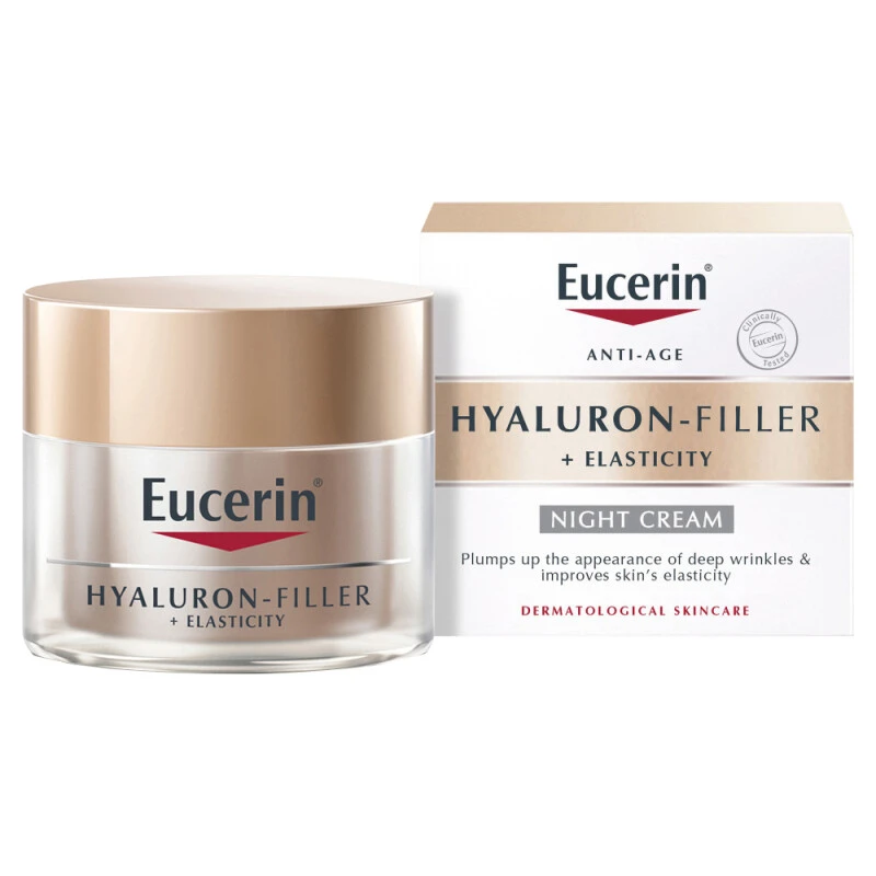 Eucerin Hyaluron Filler + Elasticity Night Cream 4 Eucerin Hyaluron Filler + Elasticity Night Cream - Image 2