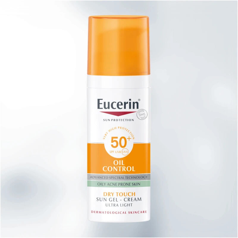 Eucerin Oil Control Sun-Gel Cream Dry Touch SPF50 4 Eucerin Oil Control Sun-Gel Cream Dry Touch SPF50 - Image 2