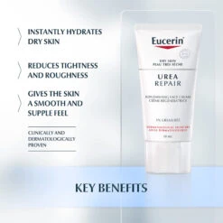 Eucerin UreaRepair Replenishing Face Cream 5% Urea 50ml -Health Care Store Eucerin Replenishing Face Cream 2