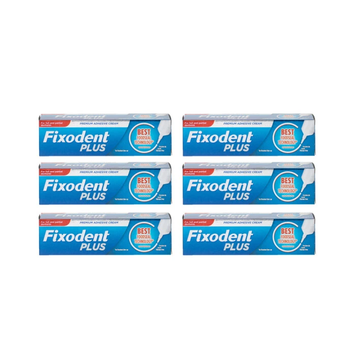 Fixodent Plus Food Seal Adhesive Cream 3 Fixodent Plus Food Seal Adhesive Cream
