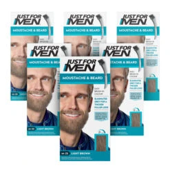 Just For Men Moustache & Beard Light Brown Hair Dye M-25