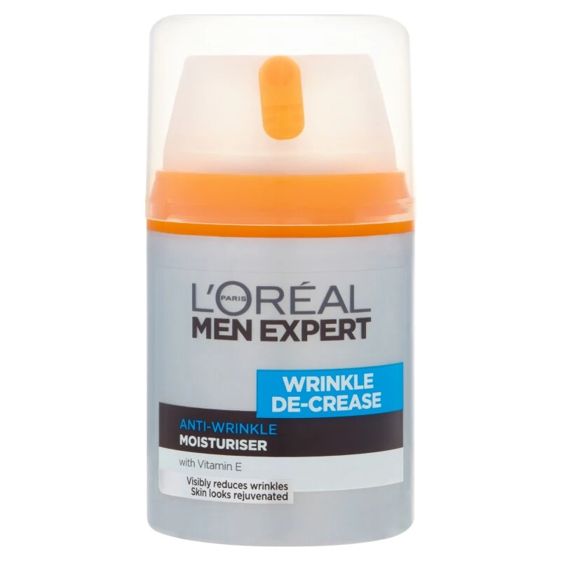 L'Oreal Paris Men Expert Wrinkle De-Crease Moisturiser 5 L'Oreal Paris Men Expert Wrinkle De-Crease Moisturiser - Image 3