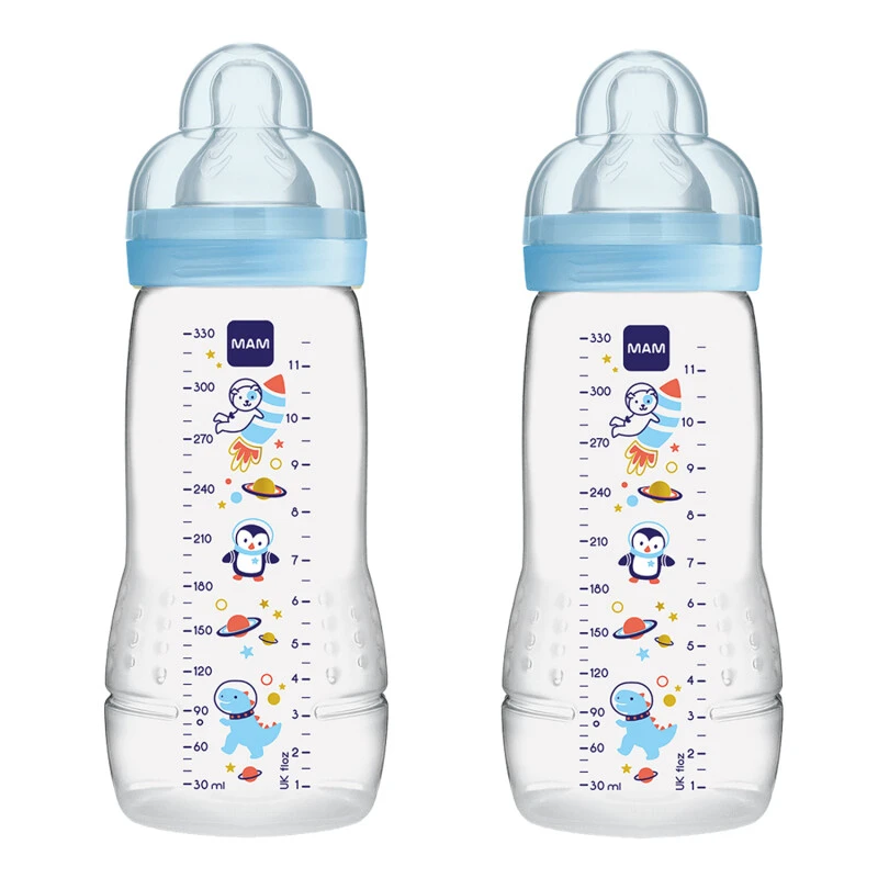 MAM Easy Active Baby Bottle - Blue 3 MAM Easy Active Baby Bottle - Blue