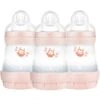 MAM Self Sterilising Anti-Colic Bottle Pink 2 MAM Self Sterilising Anti-Colic Bottle Pink -Health Care Store MAM Self Sterilising Anti Colic Bottle Pink