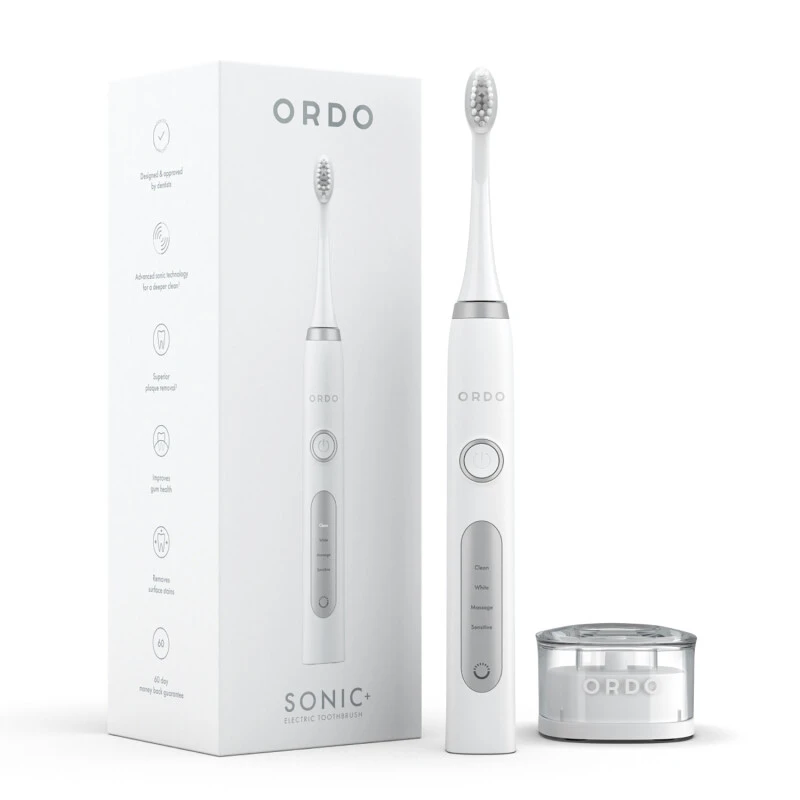 Ordo Sonic+ Electric Toothbrush White Silver 4 Ordo Sonic+ Electric Toothbrush White Silver - Image 2