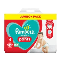 Pampers® Pampers Baby-Dry Size 4 Nappy Pants Jumbo Pack