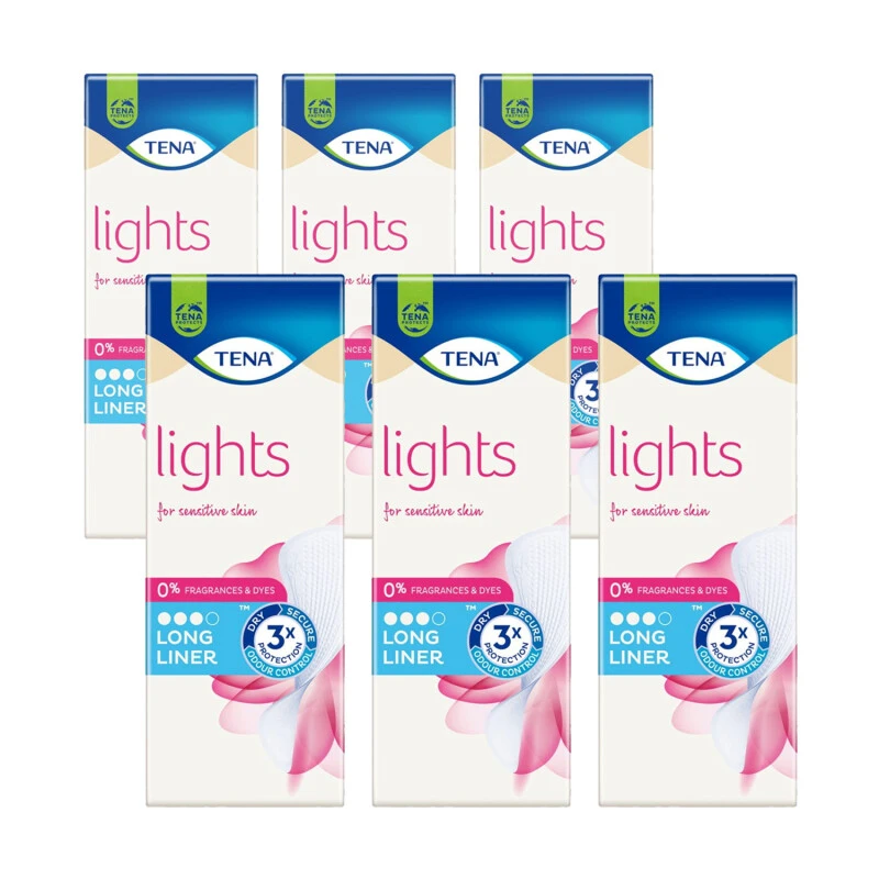 Lights By TENA Long Incontinence Liners 3 Lights By TENA Long Incontinence Liners