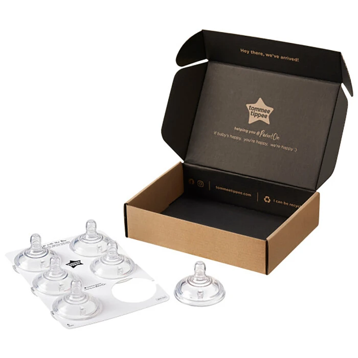 Tommee Tippee Closer To Nature Medium Flow Teats 3 Tommee Tippee Closer To Nature Medium Flow Teats