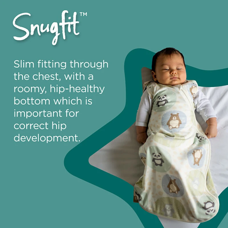 Tommee Tippee The Original Grobag Sky Grey Marl Swaddlebag 3-6 Months 1.0 Tog 4 Tommee Tippee The Original Grobag Sky Grey Marl Swaddlebag 3-6 Months 1.0 Tog - Image 2