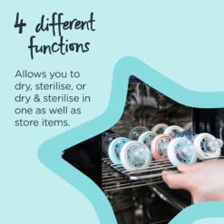 Tommee Tippee Ultra UV 3-in-1 Steriliser White -Health Care Store Tommee Tippee Ultra UV 3 in 1 Steriliser White 2