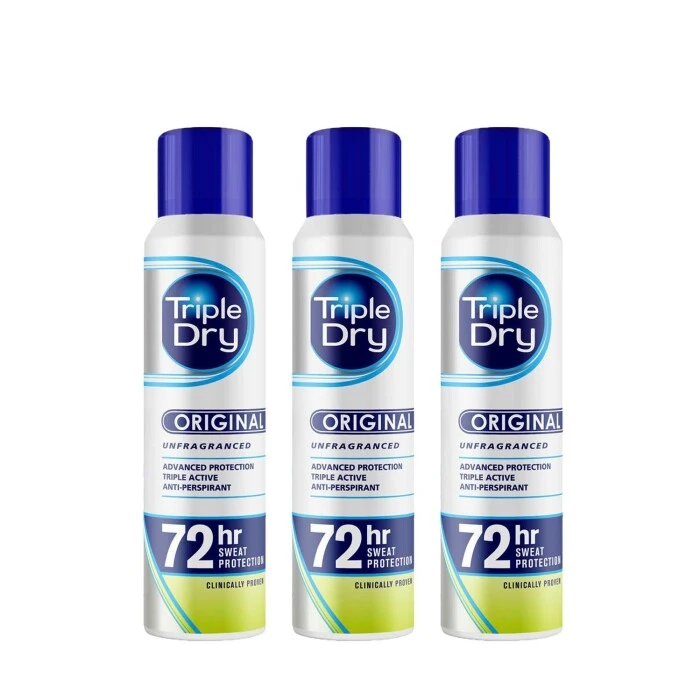 Triple Dry Advanced Protection Anti-Perspirant Unfragranced 3 Triple Dry Advanced Protection Anti-Perspirant Unfragranced