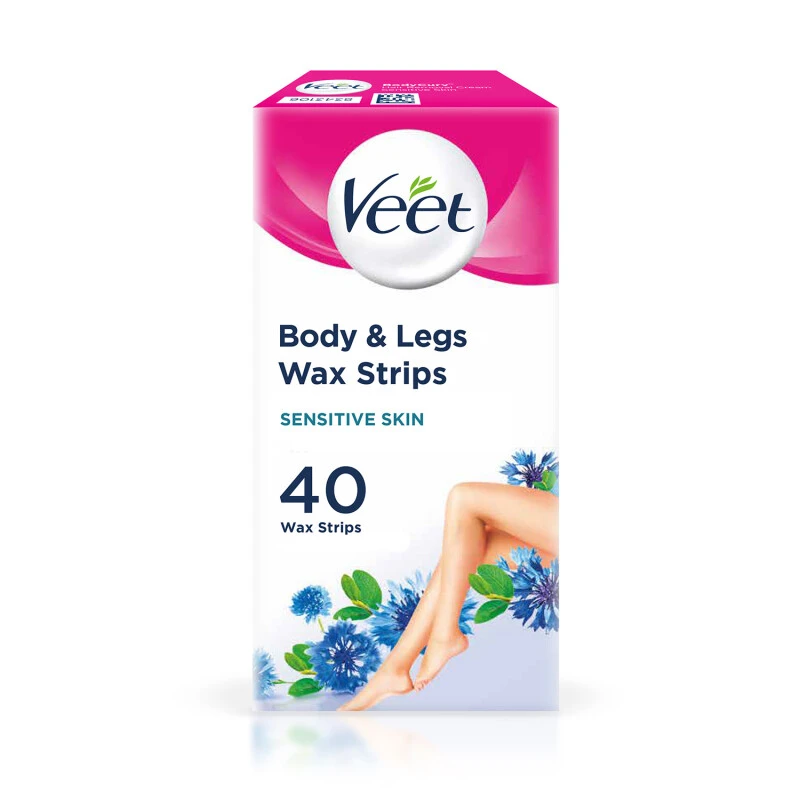 Veet Body & Legs Wax Strips For Sensitive Skin 3 Veet Body & Legs Wax Strips For Sensitive Skin